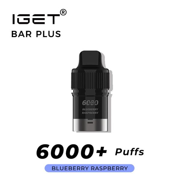 blueberry raspberry iget bar plus 6000 puffs pod | IGET Bar New Zealand