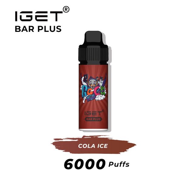 cola ice iget bar plus 6000 puffs kits | IGET Bar New Zealand