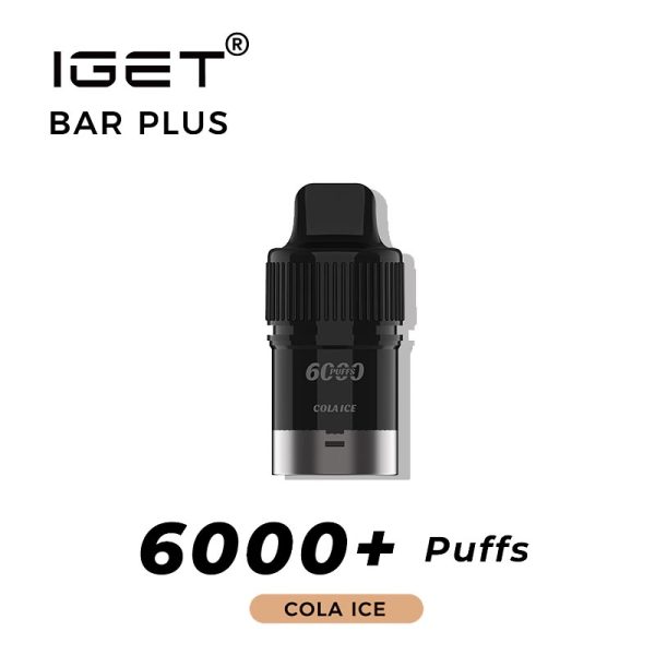 cola ice iget bar plus 6000 puffs pod | IGET Bar New Zealand