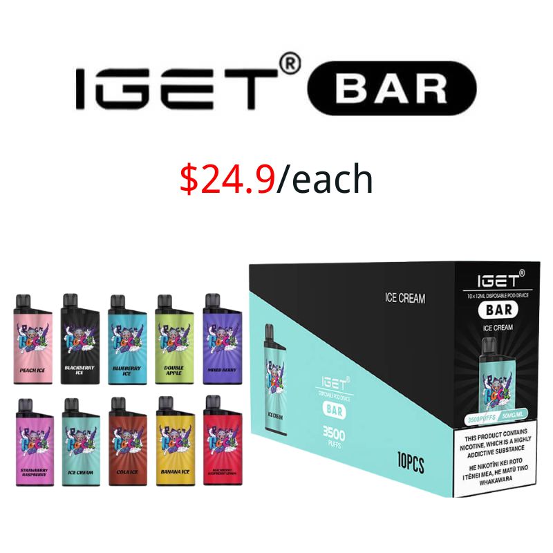 IGET Vape Wholesale | IGET Bar New Zealand