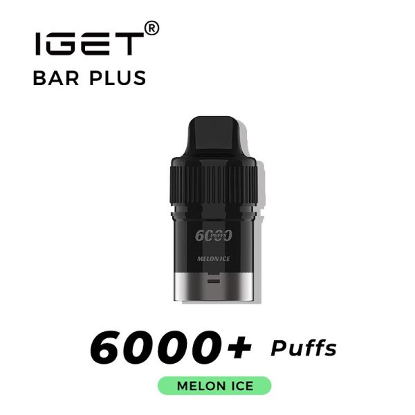 melon ice iget bar plus 6000 puffs pod | IGET Bar New Zealand